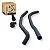 Kit Mangueiras Ar Quente Flanges Sonic Tracker Spin Cobalt - Imagem 3