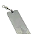 Atrativo Chapa Aço Inox 120x25mm Pesca Oceanica - Bravos - Imagem 3