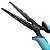 Alicate Split Ring Bico Curvo Multi Funções DY0903T - Deyu - Imagem 2
