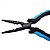 Alicate Split Ring Bico Curvo Multi Funções DF0703 - Deyu - Imagem 3