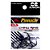 20 Anzóis Pinnacle Chinu Ring Com Farpa - Maruri - Imagem 2