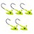 Isca Artificial Pesca Jig Head Falcon Ottoni 5 Peças - Imagem 7