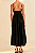 Vestido Laço Marias Cropped FARM- Preto - Imagem 4