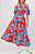 Vestido Midi Selva Doce Vermelho Caiena FARM - Imagem 1