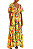 Vestido Longo Caju Céu Amarelo Cidra FARM - Imagem 1