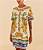 Vestido T-shirt Destino Tropical FARM - Imagem 1