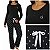 Pijama Manga Longa Feminino Calvin Klein - Imagem 4
