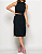 Conjunto Cropped Regata e Saia Midi Malha Canelada Preto Salvatore - Imagem 3