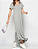 Vestido Longo Manga Curta Malha Mescla Salvatore Fashion - Imagem 3