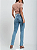 Blusa Malha Fria Modal Gola Alta M/C Bege Salvatore Fashion - Imagem 5
