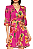 Vestido Curto Bordando Flor FARM - Imagem 1