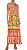 Vestido Longo Estampado Flori FARM - Imagem 1