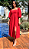 Vestido Midi Mangas Vermelho Espetaculo FARM - Imagem 5