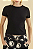 T-shirt Básica FARM - Preto - Imagem 1