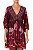Vestido Curto Esplendor Tropical FARM - Roxo Alamanda - Imagem 1