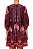 Vestido Curto Esplendor Tropical FARM - Roxo Alamanda - Imagem 4