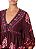 Vestido Curto Esplendor Tropical FARM - Roxo Alamanda - Imagem 2