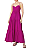 Vestido Longo Marias FARM - Rosa Love - Imagem 1
