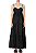Vestido Longo Marias Preto - FARM - Imagem 1