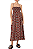 Vestido Gráfico Coral FARM - Imagem 1
