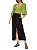 Blusa Decote Mangões FARM - Verde Figueira - Imagem 4