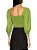 Blusa Decote Mangões FARM - Verde Figueira - Imagem 3