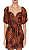 Vestido Curto Estampado Palmeiras FARM - Imagem 1
