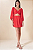 Vestido Curto Viscose Decote  Nó Vermelho - ALL'S - Imagem 3