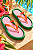 Chinelo Canoa Colorê - Verde/ Laranja - Imagem 3