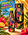 Garrafa Térmica Farm Glub Glub 500ml – Estampa Fantasia FARM - Imagem 4