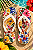Chinelo Farm Jangada – Estampa Floral Off White FARM - Imagem 1