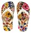 Chinelo Farm Jangada – Estampa Floral Off White FARM - Imagem 1