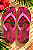 Chinelo Farm Jangada – Estampa Rosa Pink Onça FARM - Imagem 1