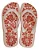 Chinelo Farm Jangada – Estampa Blush Arara Floral Farm - Imagem 1