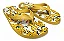 Chinelo Farm Jangada – Estampa Banana Honey Gold FARM - Imagem 4