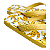 Chinelo Farm Jangada – Estampa Banana Honey Gold FARM - Imagem 6