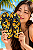 Chinelo Farm Jangada – Estampa Banana Honey Gold Preto Farm - Imagem 2