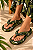 Chinelo Flatform Katita Lycra Fauna Verde - FARM - Imagem 1