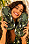 Chinelo Flatform Katita Lycra Fauna Verde - FARM - Imagem 2