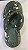 Chinelo Flatform Katita Lycra Fauna Verde - FARM - Imagem 2