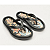 Chinelo Canoa Ivory Amalfi Preto - FARM - Imagem 1