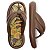Chinelo Flatform Katita Floresta Marrom - FARM - Imagem 1