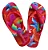 Chinelo Jangada Print Vermelho Melancia - FARM - Imagem 2
