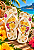 Chinelo Farm Jangada – Estampa Print Branco FARM - Imagem 1