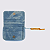Carteira Ziriguidum Patch Rio Jeans Azul - Farm - Imagem 4