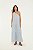 Vestido Listra Burburinho Azul Cumuru - Farm - Imagem 1