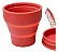 Copo Vai e Vem Chita Flor Vermelho Hibis 300ml - FARM - Imagem 3