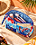 Necessaire Farm Ora Bolas P – Estampa Diário De Verão Navy FARM - Imagem 2