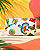 Necessaire Farm Ora Bolas P – Estampa Patch Rio Off White FARM - Imagem 1