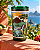 Copo Térmico Farm Glub 500ml – Estampa Lenço Pedra Gávea FARM - Imagem 1